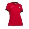 Damen Fußballbekleidung Portugal Heimtrikot EM 2024 Kurzarm